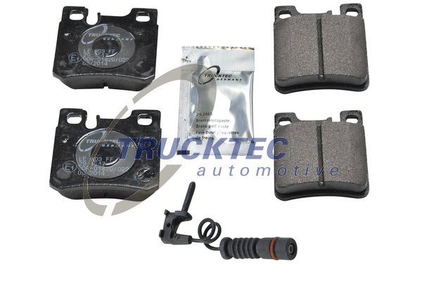 Brake Pad Set, disc brake TRUCKTEC AUTOMOTIVE 02.35.130