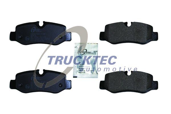 Brake Pad Set, disc brake TRUCKTEC AUTOMOTIVE 02.35.517