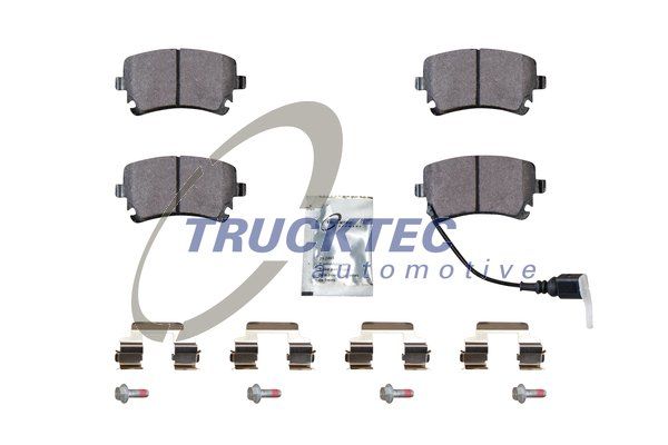 Brake Pad Set, disc brake TRUCKTEC AUTOMOTIVE 07.35.239