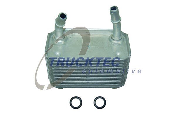 Oil Cooler, automatic transmission TRUCKTEC AUTOMOTIVE 08.25.025