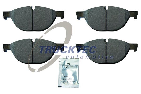 Brake Pad Set, disc brake TRUCKTEC AUTOMOTIVE 08.34.142