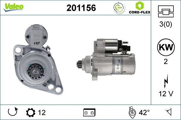 Starteris VALEO 201156