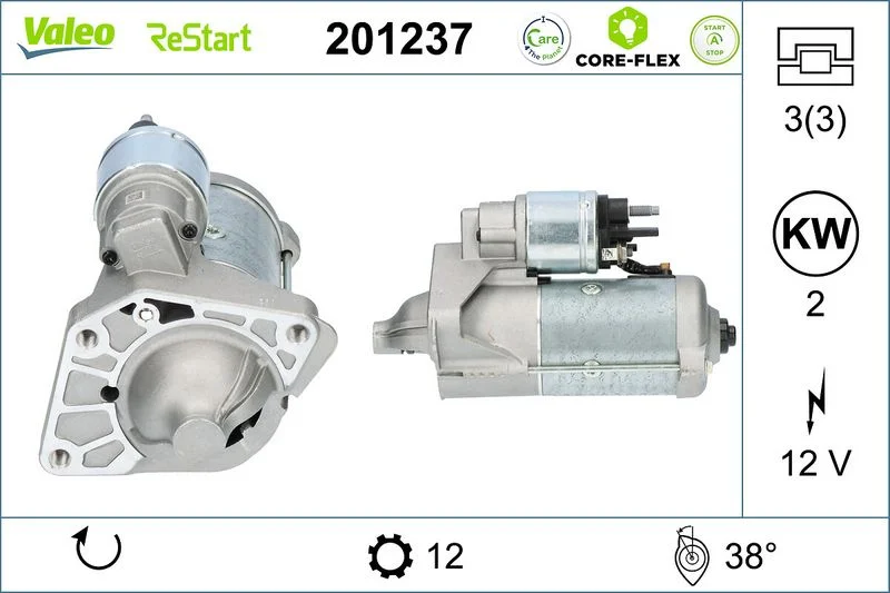 Starteris VALEO 201237