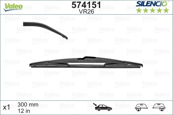 Wiper Blade VALEO 574151