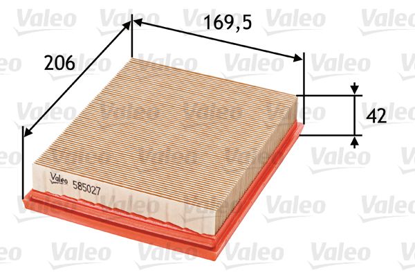 Oro filtras VALEO 585027