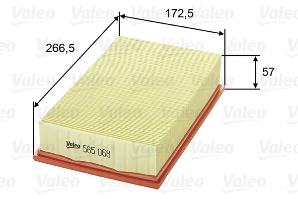 Air Filter VALEO 585068