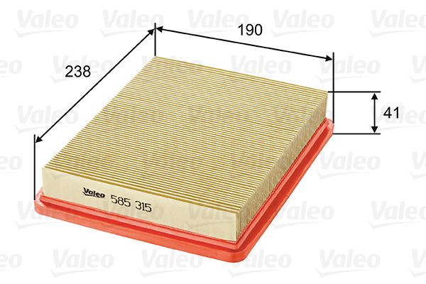 Oro filtras VALEO 585315