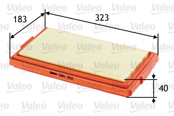 Oro filtras VALEO 585352