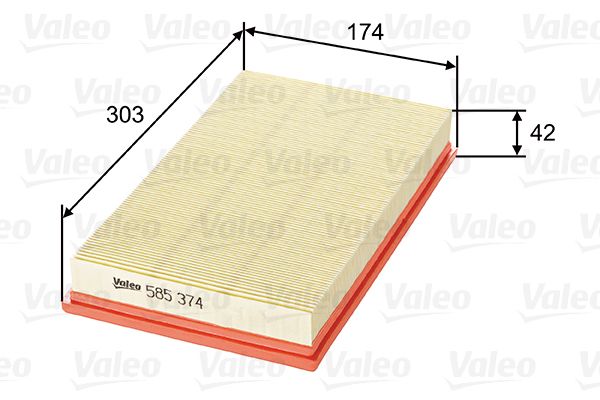 Oro filtras VALEO 585374