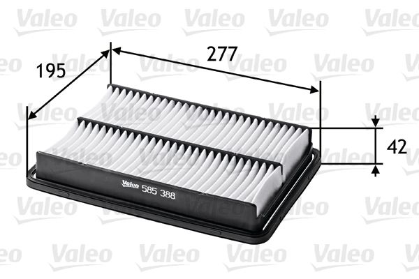 Oro filtras VALEO 585388