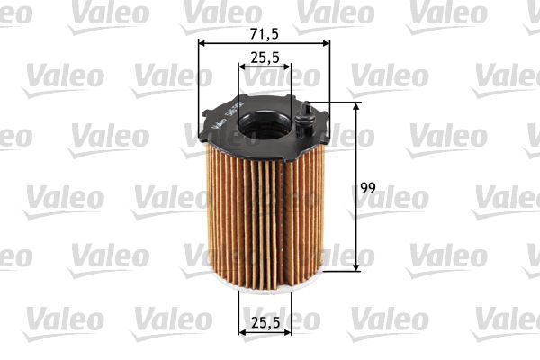 Alyvos filtras VALEO 586500