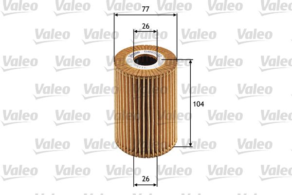 Alyvos filtras VALEO 586532