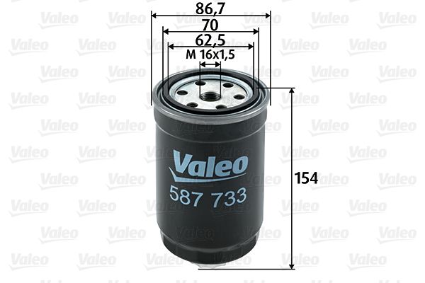 Фільтр палива VALEO 587733