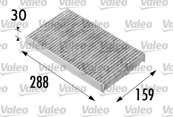 Filter, cabin air VALEO 698687