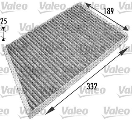 Фільтр, повітря у салоні VALEO 698743