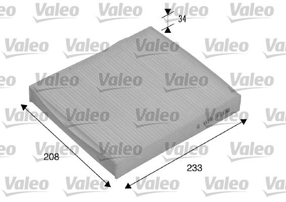 Filtras, salono oras VALEO 715510