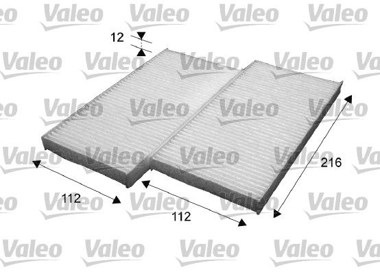 Фільтр, повітря у салоні VALEO 715639