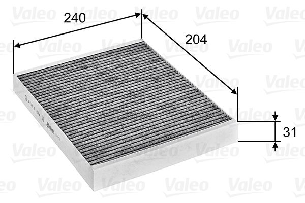 Фільтр, повітря у салоні VALEO 715752