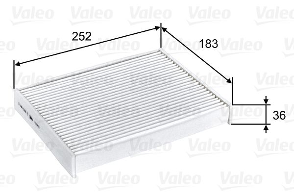 Фільтр, повітря у салоні VALEO 715803