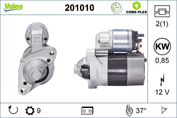 Starter VALEO 201010