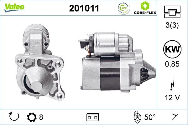 Стартер VALEO 201011