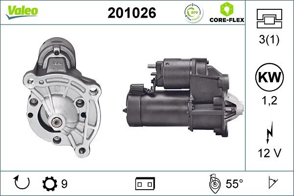 Starter VALEO 201026
