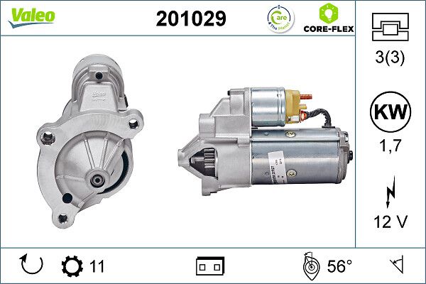 Starter VALEO 201029