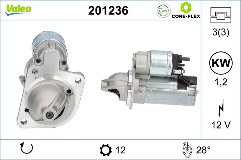 Starteris valeo 201236