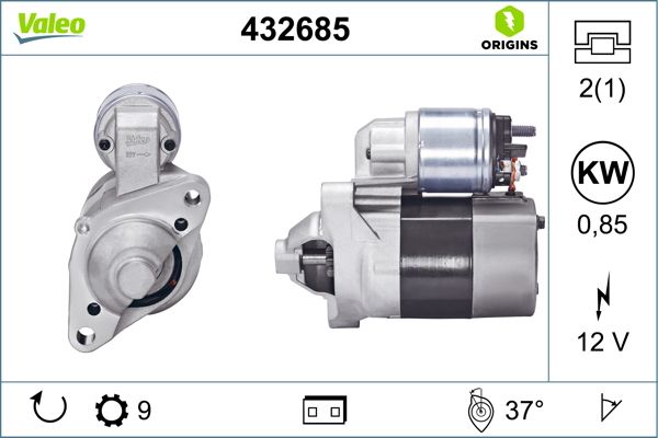 Starter VALEO 432685