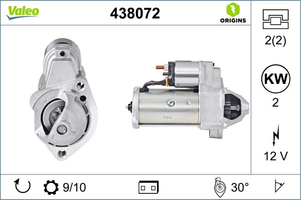 Starter VALEO 438072