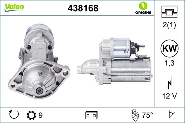 Starter VALEO 438168