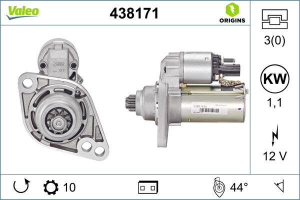 Starter VALEO 438171