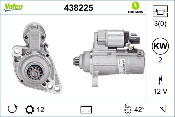 Starter VALEO 438225