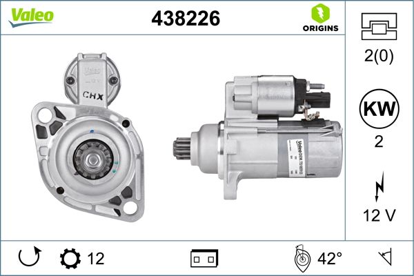 Starter VALEO 438226