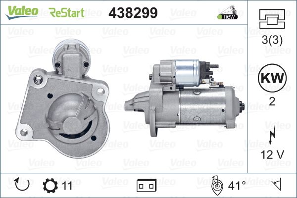 Starter VALEO 438299