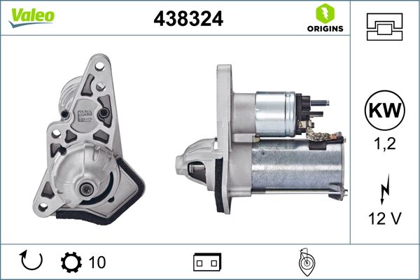 Starter VALEO 438324