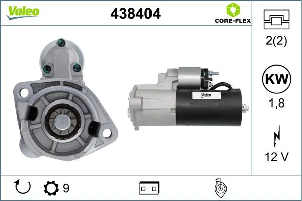 Starteris VALEO 438404