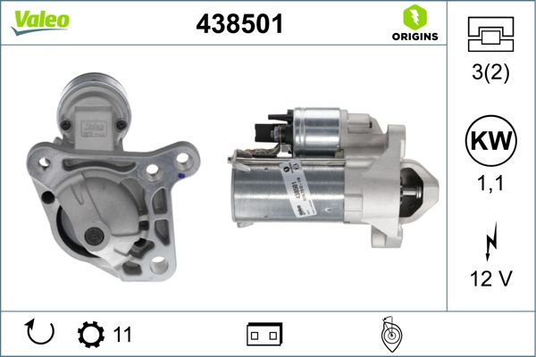 Starter VALEO 438501