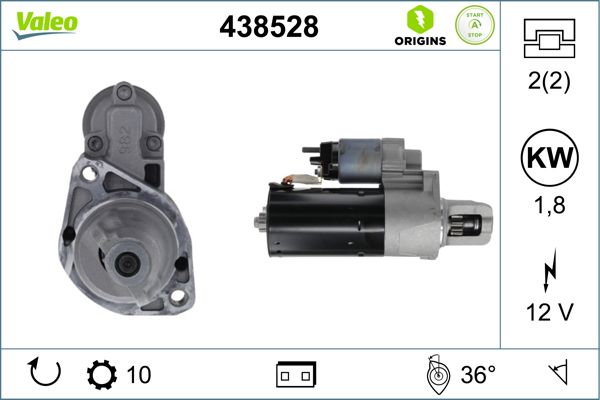 Starter VALEO 438528