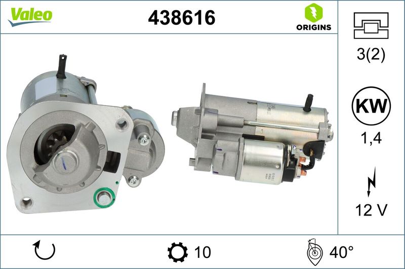 Démarreur VALEO 438616