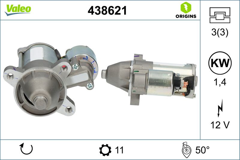 Starter VALEO 438621