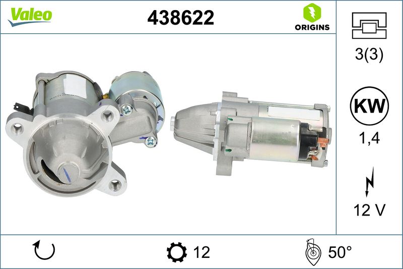 Starter VALEO 438622