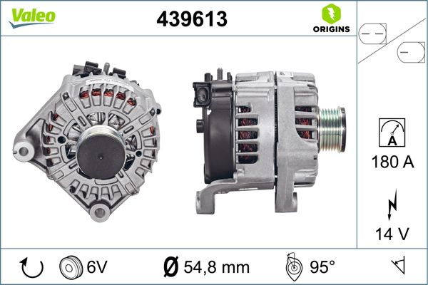 Alternator VALEO 439613