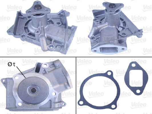 Water Pump, engine cooling VALEO 506399