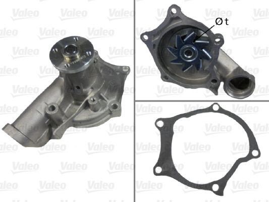 Water Pump, engine cooling VALEO 506617