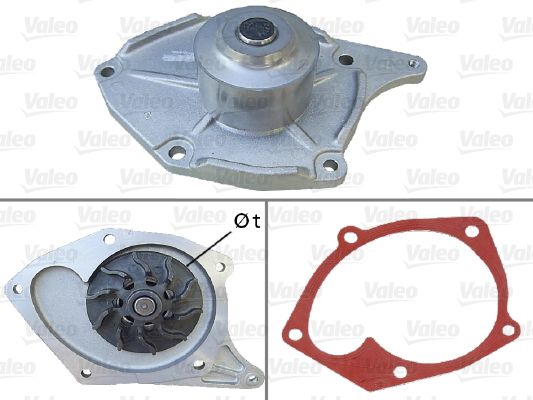 Water Pump, engine cooling VALEO 506674