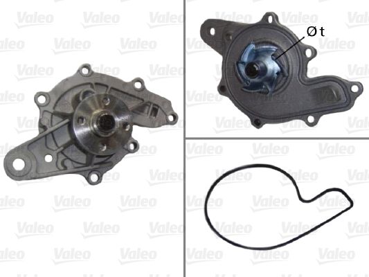 Water Pump, engine cooling VALEO 506677