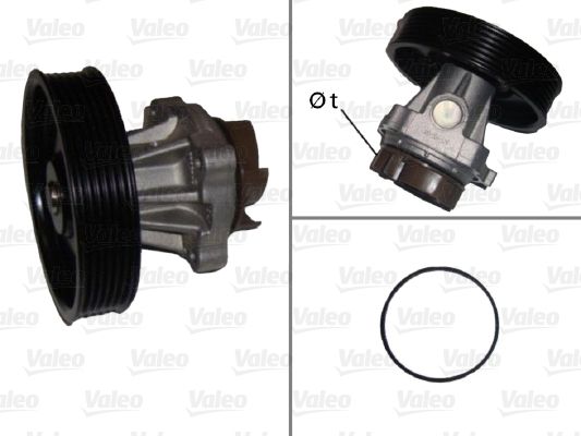 Water Pump, engine cooling VALEO 506716