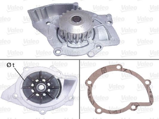 Water Pump, engine cooling VALEO 506719