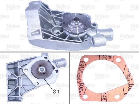 Water Pump, engine cooling VALEO 506730